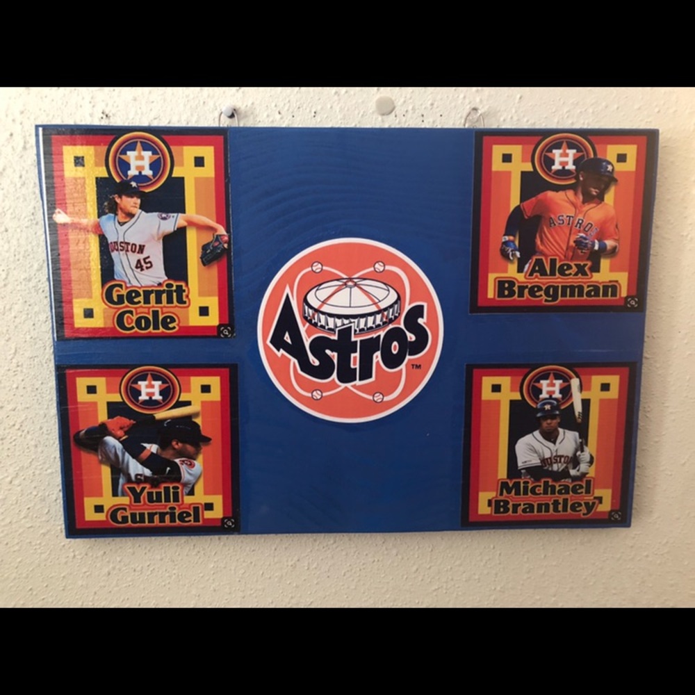 Houston Astros Sports Plaque